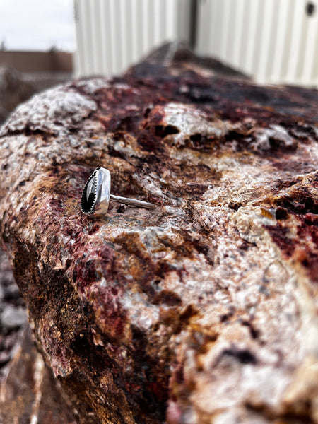 Imperfectly Perfect Onyx Ring