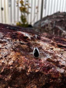 Imperfectly Perfect Onyx Ring