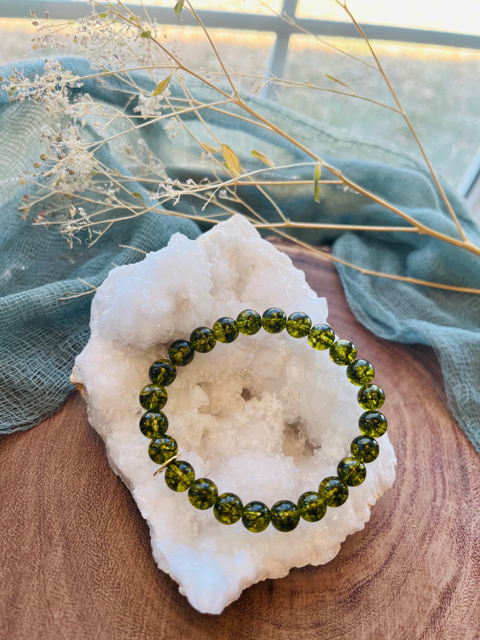 Women's Peridot Bracelet