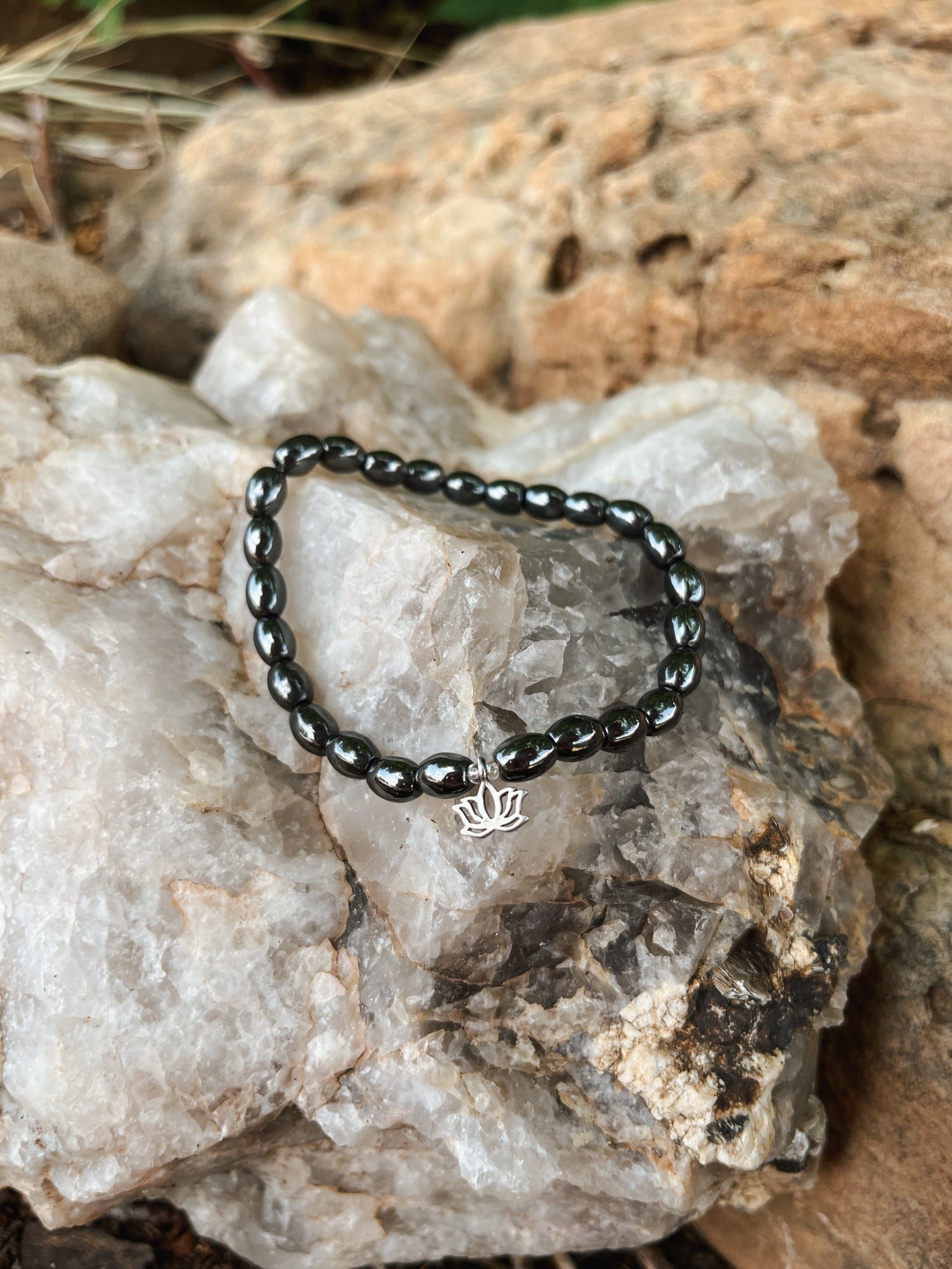 Women's Hematite Bracelet