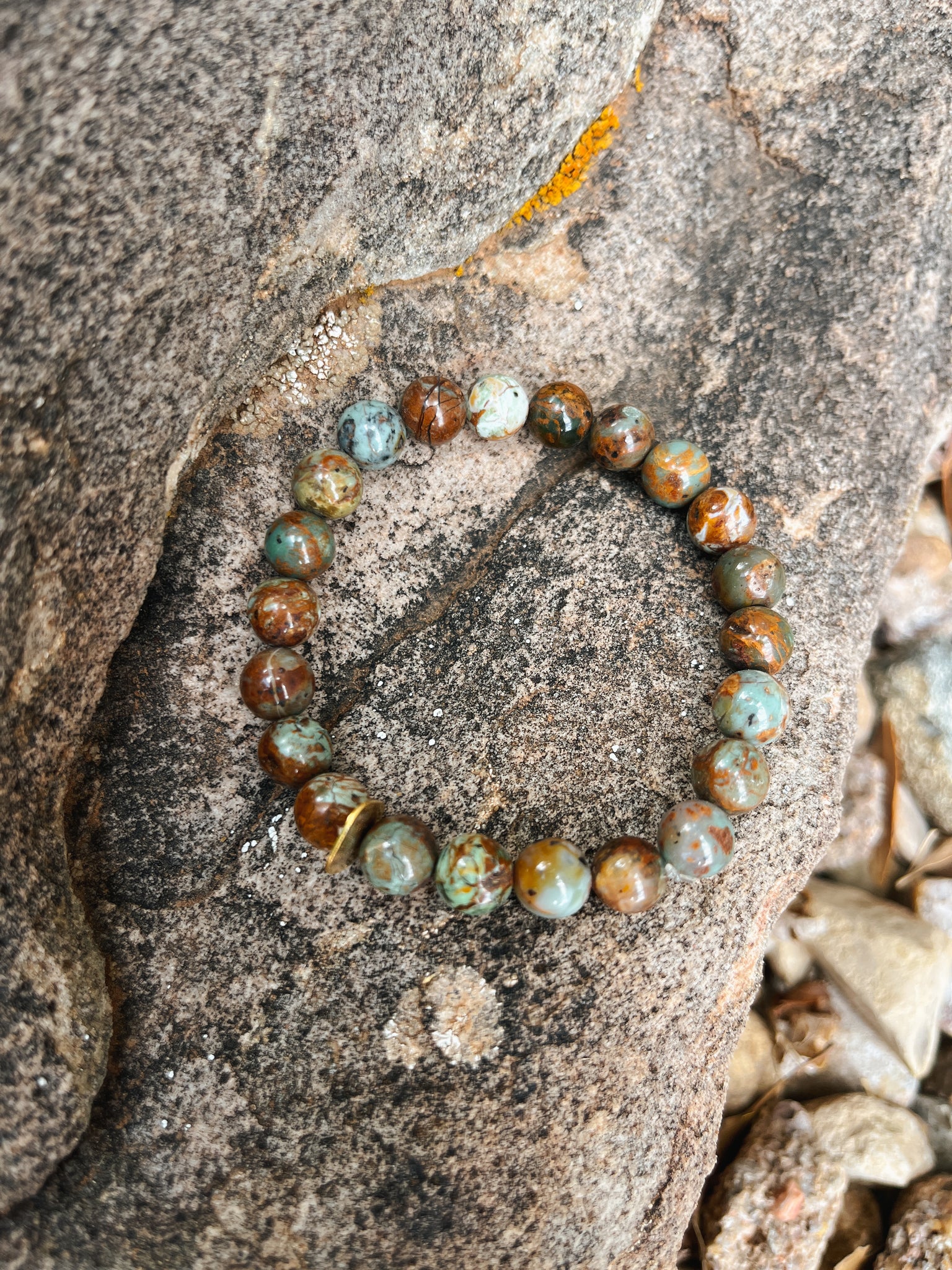 Women's African Green Opal Bracelet