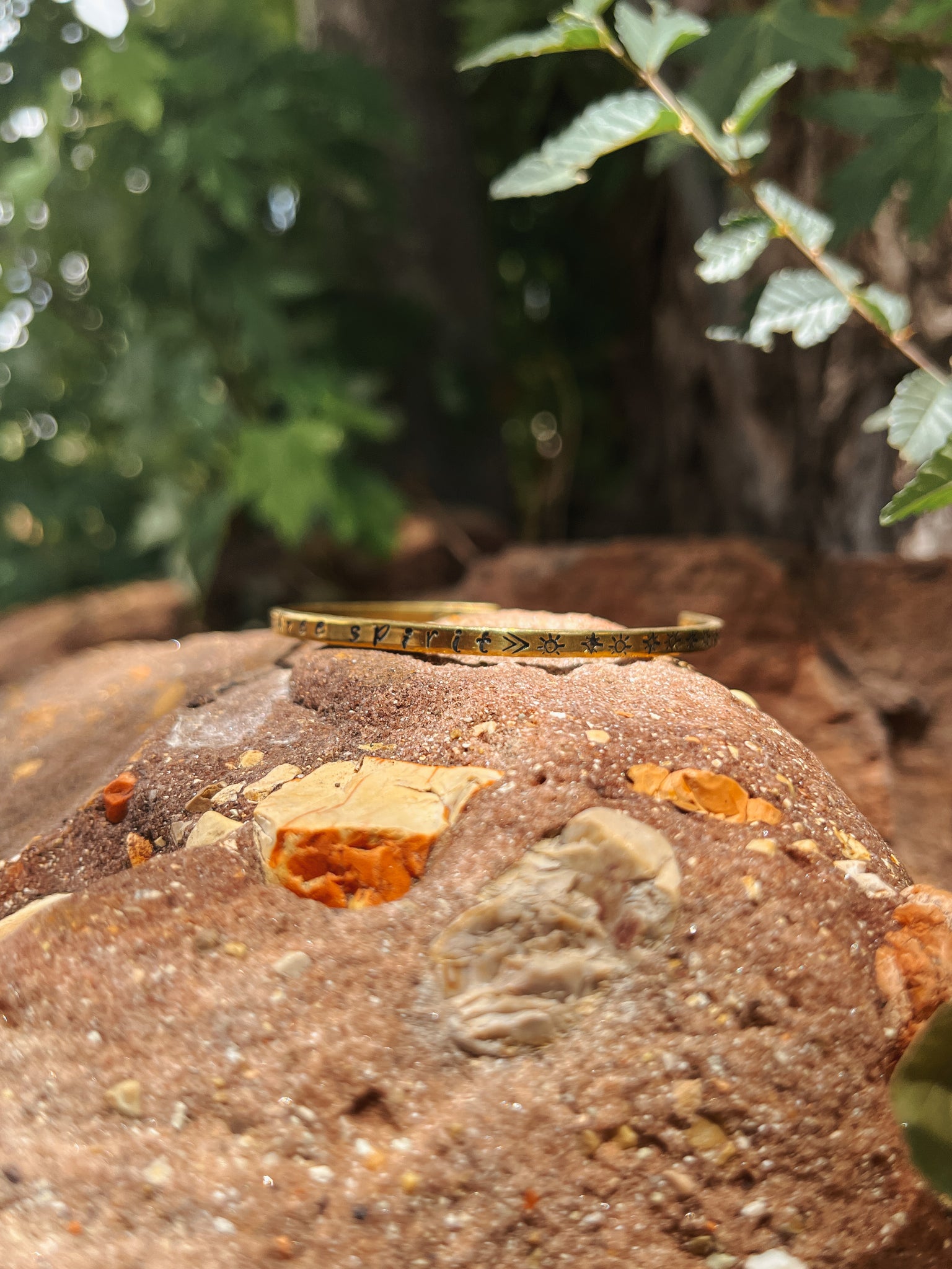 Free Spirit brass cuff