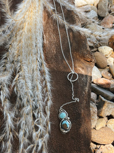 Lariat Turquoise Necklace