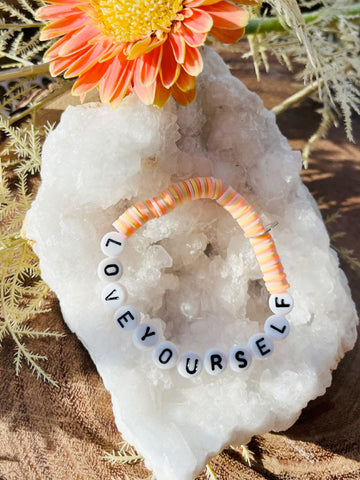 Kids Love Yourself bracelet